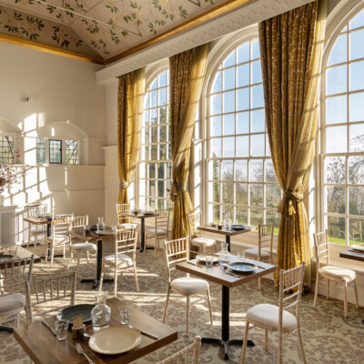 The Orangery for dining in the Main House